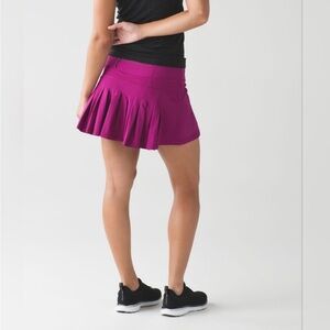 Lululemon Circuit breaker Magenta Skirt